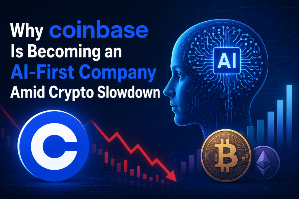 Coinbase AI Shift Surviving Crypto Slowdown