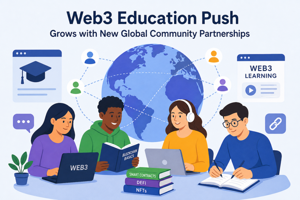 Web3 Education Push Expands Through Global Partnerships